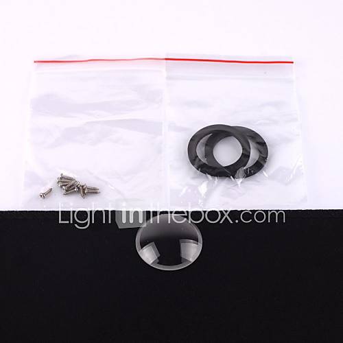 Waterproof Case Lens with Rubber Ring for Gopro Hero1 / Hero2