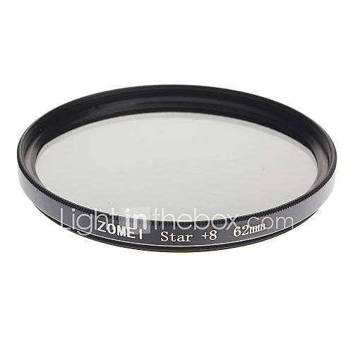 ZOMEI Camera Professional Optical Frame Star8 Filter (62mm)