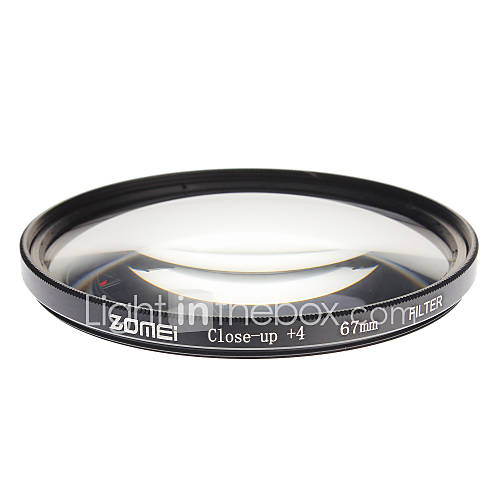 ZOMEI Camera Professional Optical Filters Dight High Definition Close up4 Filter (67mm)