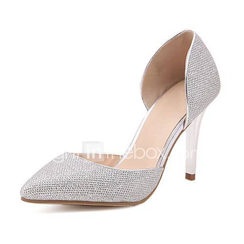 Synthetic Womens Stiletto Heel Pointed Toe Pump/Heels Shoes(More Colors)