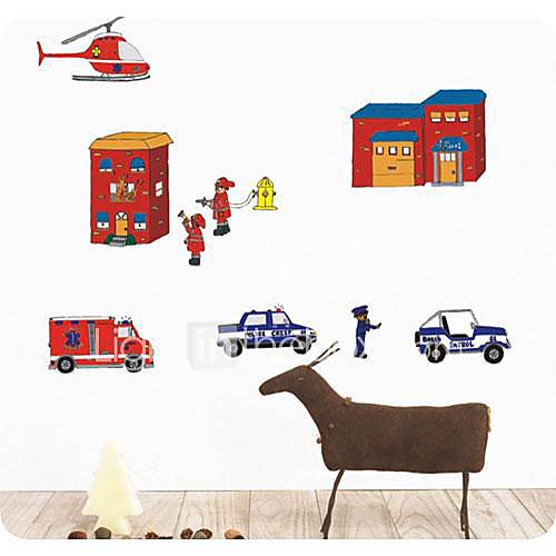 Vinyl Toy Car Wall Stickers Wall Decals