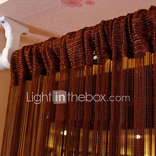 Modern Chinese Style Solid Curtain Line(39W × 79L)