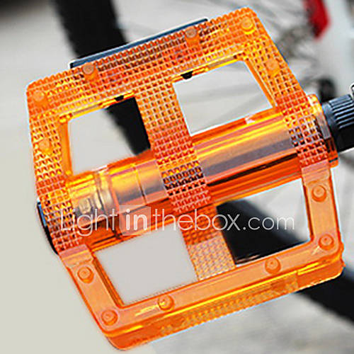 CoolChange PC Material Ultralight Anti Slip Orange Ball Bearing Pedal