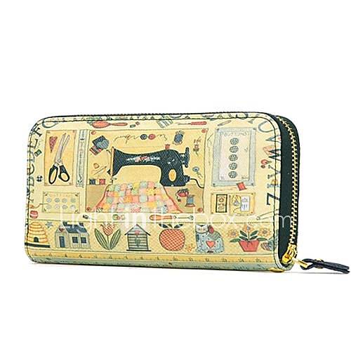 Womens Fashion Cartoon PU Wallet