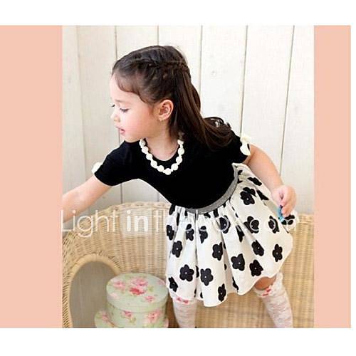 Girls Fashion T ShirtsSkirts Sets Lovely Summer Two Pieces Sets Clothing Set