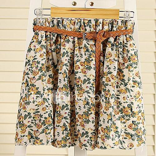 Womens Korean Fashion Joker Saika Skirt