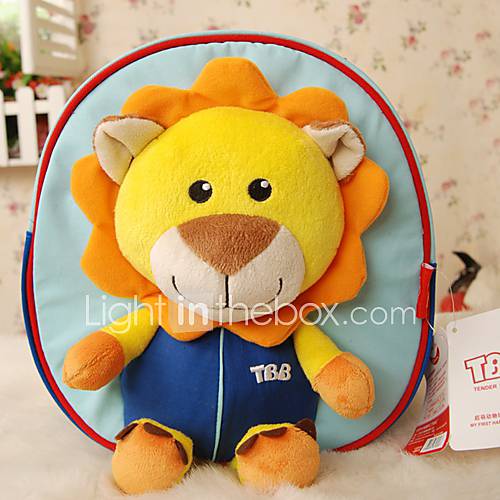 Childrens Stereo Cartoon Safety Harness Backpack(Lion)