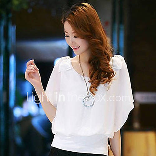 Rxhx Slim Chiffon Ruffle Coat (White)