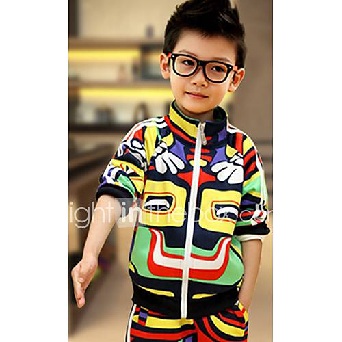 Childrens Multi Color With Zipper Clothing Sets