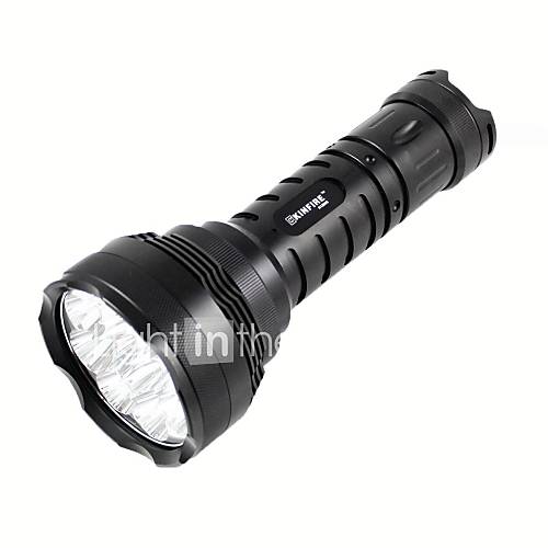 KINFIRE 12xCREE XM L2 8700LM 5 Mode High Power Flashlight Touch (6 x 18650)