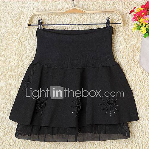 Womens Tall Waist Han Edition Cultivate Ones Morality Skirt