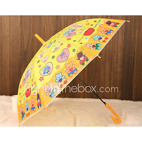 Childrens Transparent Cartoon Umbrella