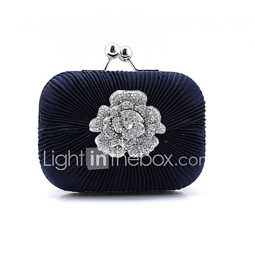 Si Yan Hard Box Of Evening Bag(Dark Blue)