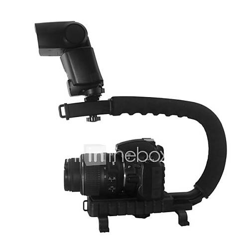 Commlite ComStar C –Shaped Video Handle for Video , DSLR camera, Film