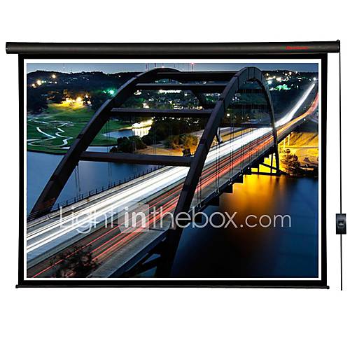 Aoweijia 43 100 Inch Curtains Glass Bead Gain 2.6 Electric Projection Screen