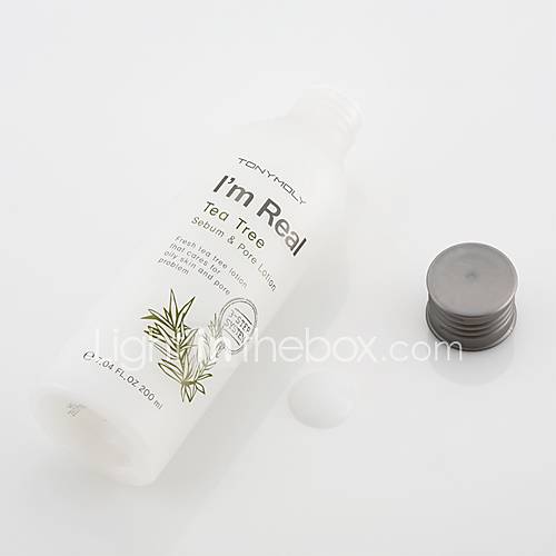 [TONYMOLY] Im Real Tea Tree Sebum Pore Lotion 200ml