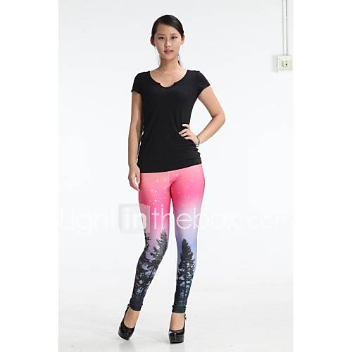 Womens Digital Printing Leggings