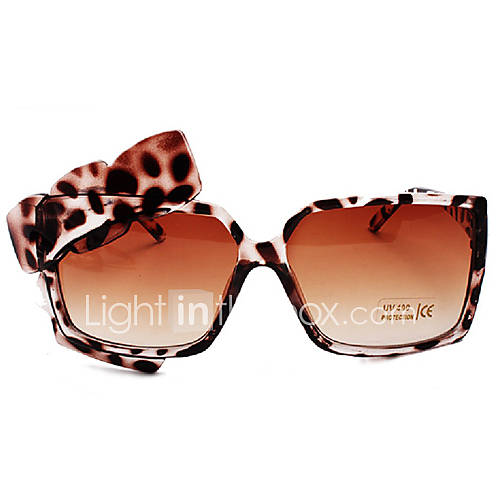 Helisun Womens Fashion Square Frame Sunglasses 931 2 (Leopard)