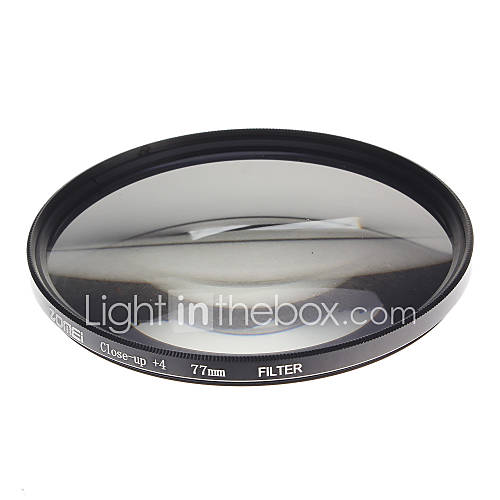 ZOMEI Camera Professional Optical Filters Dight High Definition Close up4 Filter (77mm)