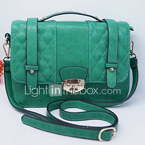 HONGQIU Womens Graceful Casual Satchel Bag(Green)