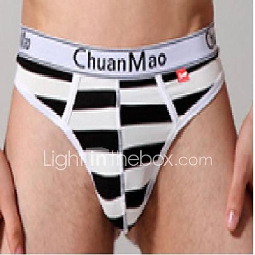 Mens Sexy Stripes Mini T Underwear