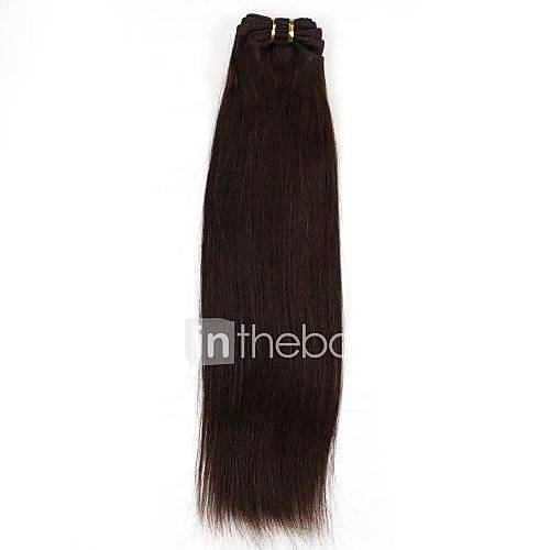 16 Inch Brazilian Straight hair Weft 100% Virgin Remy Human Hair Extensions 3Pcs