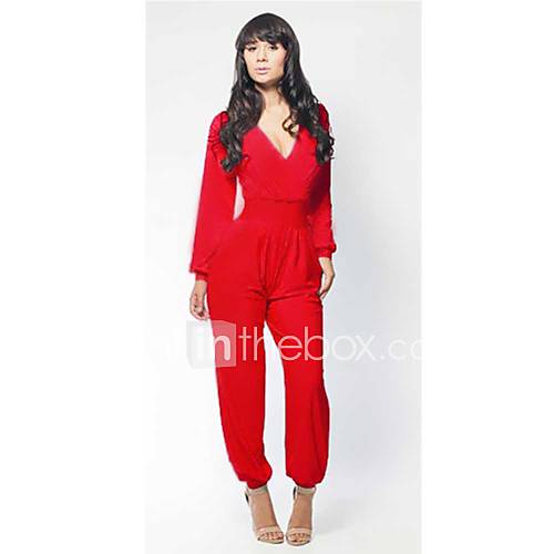 Womens Hot sale Sexy Nightclub Bandage Jumpsuit