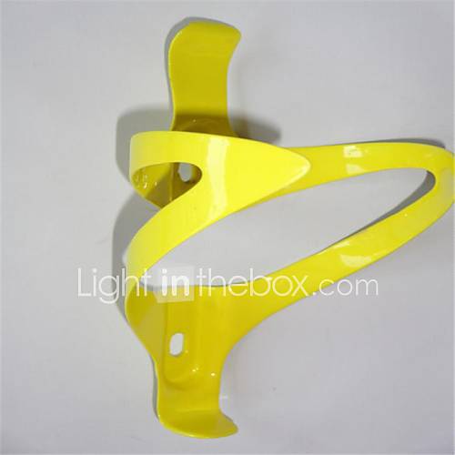 NT BC1009 Cycling 3K Weave Carbon Fiber Bottle Cage (Yellow)