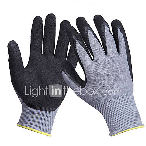 Nylon Coating Wearproof Mechanical Operations Gloves