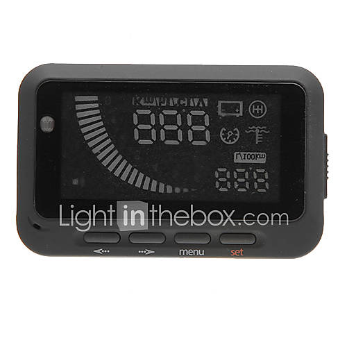 F 01 Automobile HUD Head Up Display System   Black