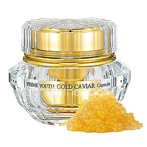 [Holika Holika] Prime Youth Gold Caviar Capsule Essence 50ml (Premium Anti aging Care)