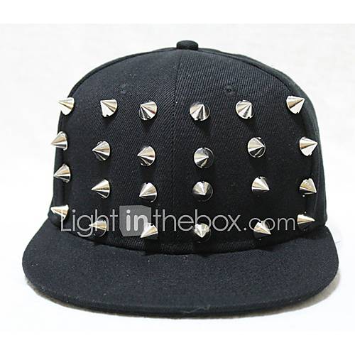 Unisex Tip Rivet Hip hop Hat