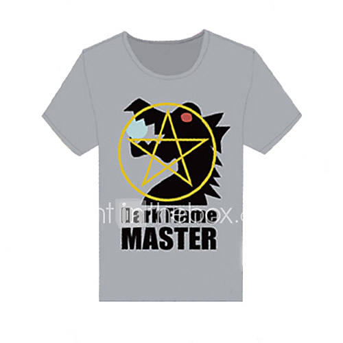 Chunibyo Demo Koi ga Shitai Yūta Togashi Dark Flame Master Gray Cotton Cosplay T shirt
