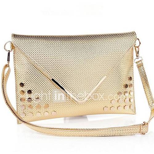 Vintage Simple Stylish V Design Envelope Shoulder Bag