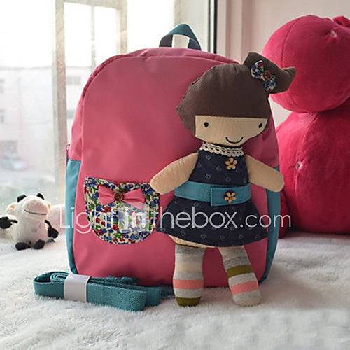 Childrens Cute Ragdoll Schoolbag Safety Harness Backpack