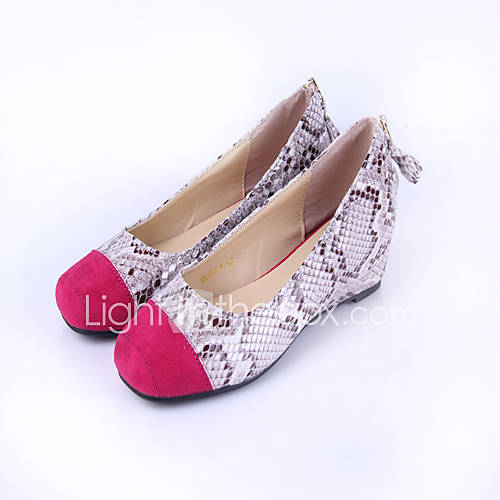 Womens Korean Fashion Leopard Flat Shoes(Screen Color)