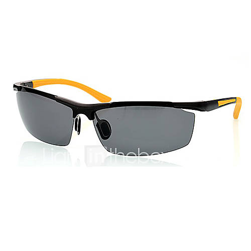 Langyajie Mens Al Mg Dedicated Driving Anti Glare Sunglasses(Screen Color)