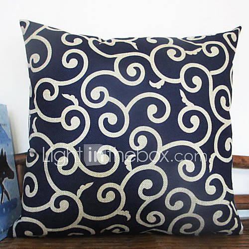 Graceful Clouding Pattern Decorative Pillow Cover