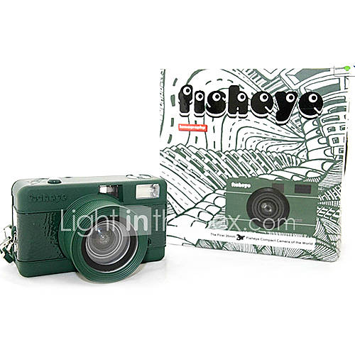 Lomography FCP100DG Fisheye One Lens Camera(Green)