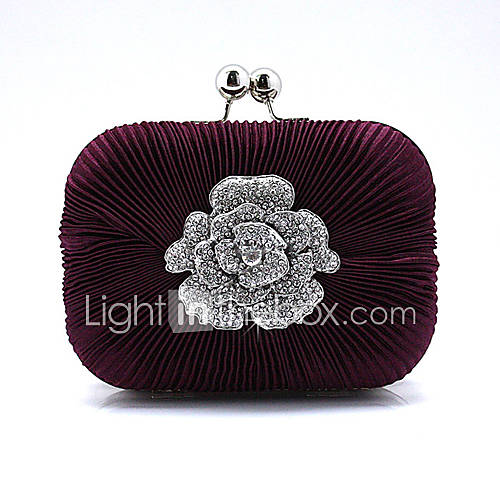 Si Yan Hard Box Of Evening Bag(Purple)