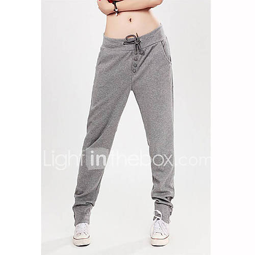 Rxhx Womens Casual Sport Harem Pants (Gray)