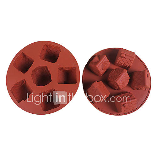 Small House Shaped Silicone Ice Mold