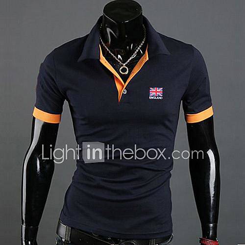 Mens Football World Cup Fitted Polo Shirt