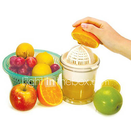 Multifunctional Plastic Fruit Juicer Random Color, W10.5cm x L10.5cm x H18.5cm