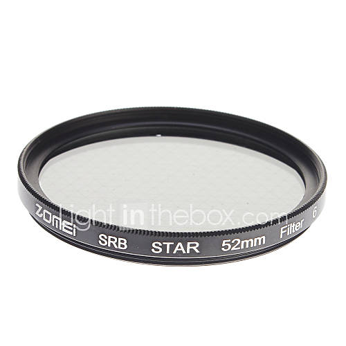 ZOMEI Camera Professional Optical Frame Star6 Filter (52mm)