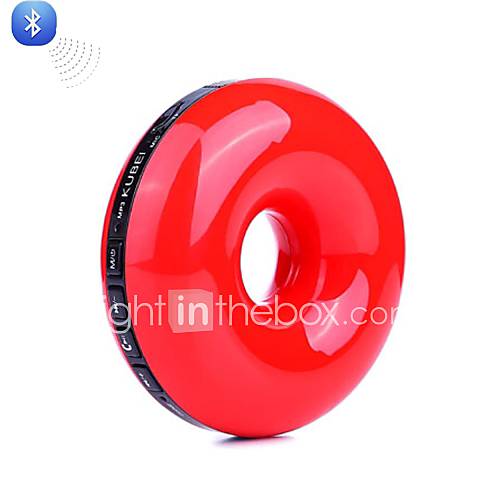 1028i  3 in 1 V3.0 Wireless Bluetooth TF/USB Speaker (Red)