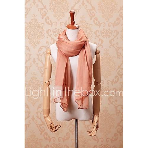 ZICQFURL Womens Delicate Korean Style Solid Color Oversized Wild Scarf(Screen Color)