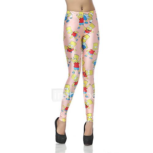 Elonbo Send Big Star Style Digital Painting Tight Women Leggings