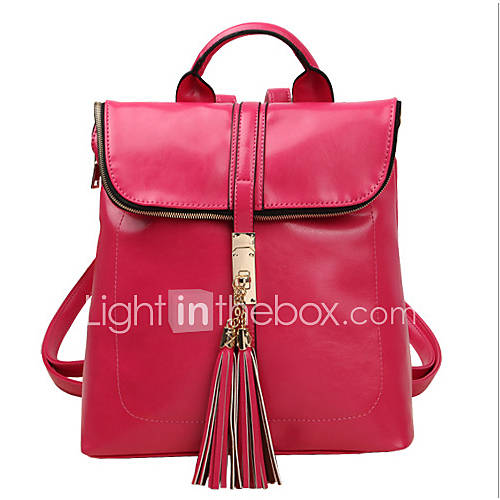 HONGQIU Womens Trendy Casual Crossbody Bag(Fuchsia)