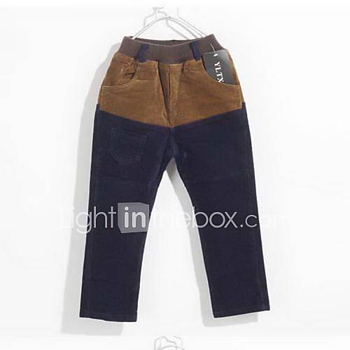 Boys Stitching Long Trousers